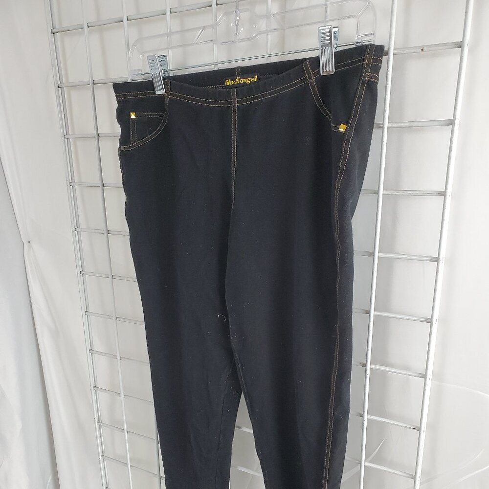 Like an Angel Black Jeggings M